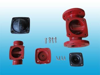 Diaphragm valve series